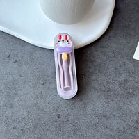 Мини-набор для мягких контактных линз - пинцет + присоска WL453-11卡通镊子