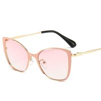 Metal sunglasses with UV400 protection 9713-2-GT