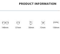 Очки пластиковые TR90 с защитой от синего света Blue Block FENQI F7212