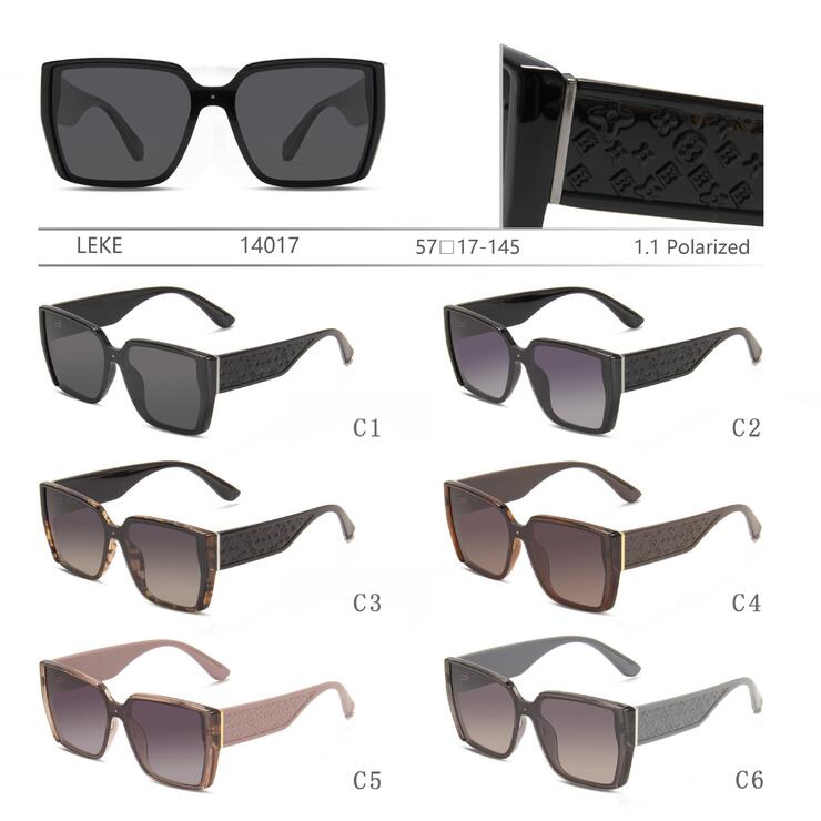 Polarized plastic sunglasses Leke LK14017