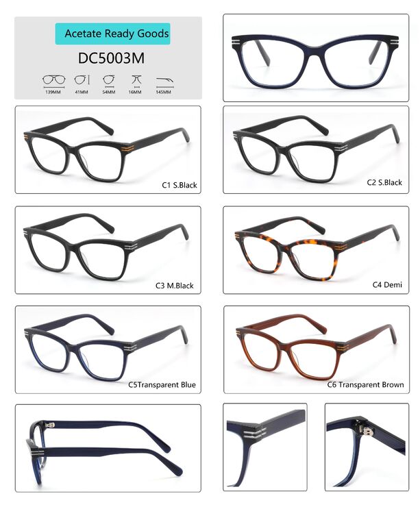 Plastic acetate frame Big City DC5003M