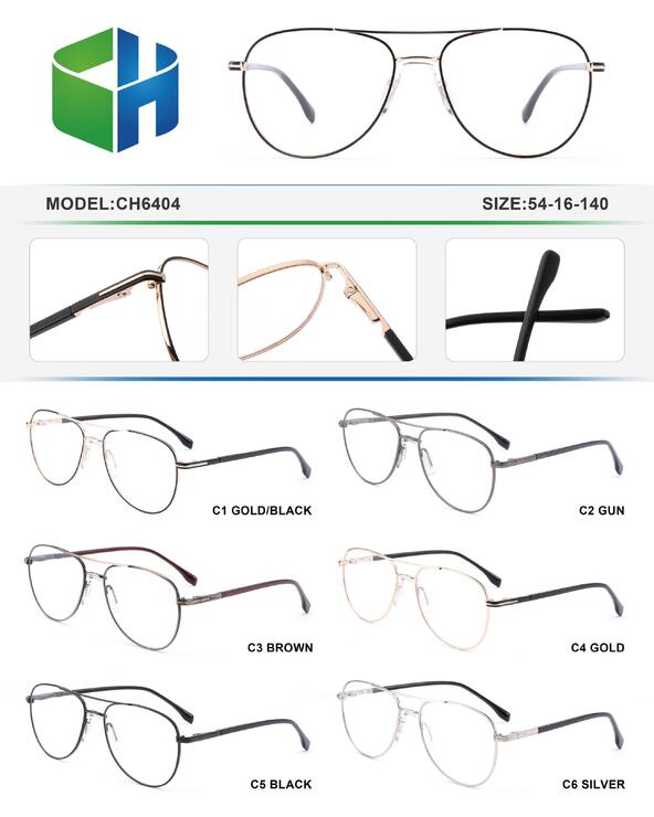 Оправа металлическая с флексом CH6404-DA