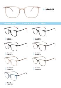TR90 plastic eyeglasses frame HP05-07
