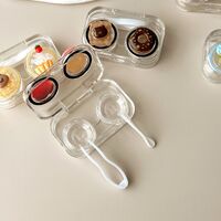 Mini soft contact lens kit W806-10蛋糕甜圈熊