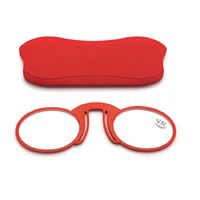 Plastic reading pince-nez glasses TR90 with case 6023, diopters from +1,00 to +3.50, RMC=62-64