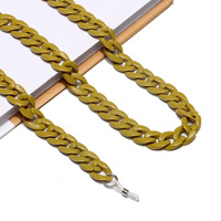 Акриловая цепочка для очков, разные цвета GB089