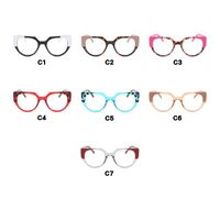 Plastic TR90 glasses with blue light protection for women TR5214-PN
