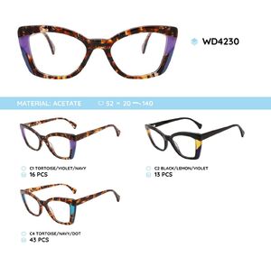 Plastic acetate eyeglasses frame for women WD4230
