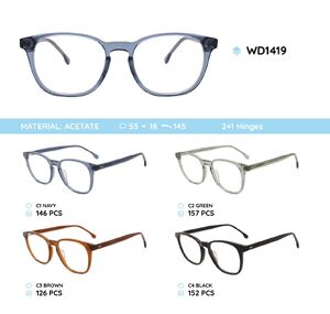 Plastic acetate eyeglasses frame for women WD1419