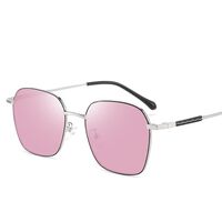 Очки металлические фотохромные с защитой от синего света 9684-GT