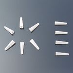 Tips for tweezers, transparent color T-1, order from 500 pieces