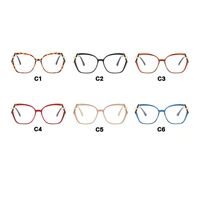 Plastic TR90 glasses with blue light protection for women TR87199-TR5036-PN
