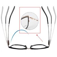 Оправа для очков комбинированная (металл + TR90) с защитой от синего света, с флексом FA87083