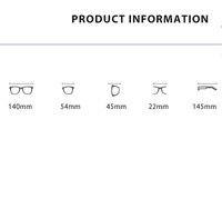 Plastic TR90 Blue Block glasses with blue light protection FENQI F01216
