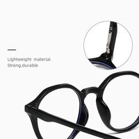 Blue Block TR90 plastic glasses with blue light protection Blue Block, Korean design 6005-KZ