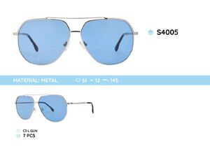Metal frames polarized sunglasses S4005