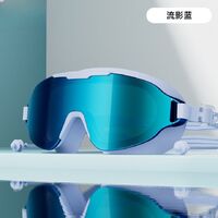 Swimming waterproof anti-fog goggles, with earpugls, box, cap, 8050-YU