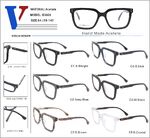 Оправа пластиковая из ацетата с флексом D3028-DA