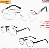 Очки металлические Vizzini в тубусе B-898