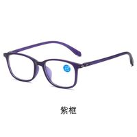 TR90 glasses for reading with Blue ray cut protection, diopters from +1.00 to +4.00, RMC=62-64, KY818-4老花