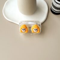 Mini soft contact lens kit retractable W806-04长发人头