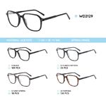 Plastic acetate eyeglasses frame WD2129