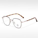 Оправа металлическая с линзами Blue Ray Cut MAMO 8783