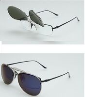 Polarized metal sunglasses clip-on KY3025-2