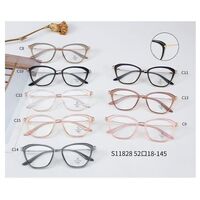 Combined frame (metal + TR90) with Blue Ray Cut protection lenses MAMO S11828