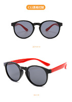 Детские силиконовые солнцезащитные поляризационные очки с защитой UV400 T11003