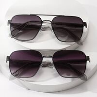 Plastic + metal square sunglasses for men Elit CB-1306-EL