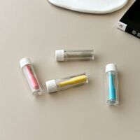 Silicone suction cup for removing hard contact lenses W-4色实心吸棒