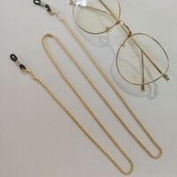 Металлическая нескользящая цепочка, для очков и масок GA001-2