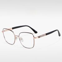Metal frame MAMO with Blue Ray Cut protection lenses and flex F97015