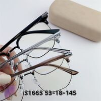 Оправа гибридная, металл + TR90, линзы с Blue Block покрытием SANTA S1665