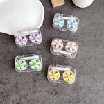 Mini soft contact lens kit W806透明五水滴花