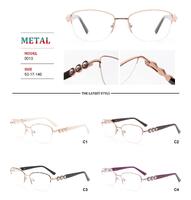 Nylor metal frames for glasses with spring hinges Big City RD9013