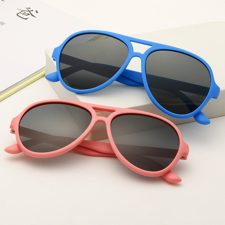 Polarized silicone sunglasses with UV400 protection for kids S5010