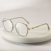 TR90 plastic glasses with blue light and UV protection 9727-3-GT