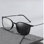 Очки фотохромные пластиковые для чтения, с защитой от синего света, диоптрии от 0.00 до +4.00, KY872变色老花镜