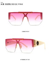 Солнцезащитные очки Elit цельные в стиле ретро 6961