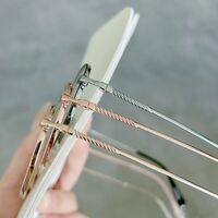 Metal frame MAMO with Blue Ray Cut protection lenses H5568