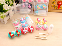 Mini set with contact lens cases XF-35niao, 2pcs