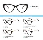 Plastic acetate eyeglasses frame for women WD4280