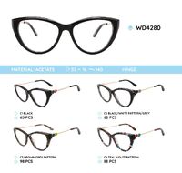 Plastic acetate eyeglasses frame for women WD4280