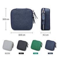 Accessorize genuine leather clutch bag with zipper CFG1009