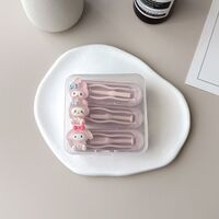 Set of 3 mini soft contact lens kits WL454盒装袋装镊子