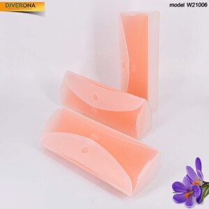 Stylish plastic glasses case W21006