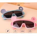 Polarized silicone sunglasses with UV400 protection for kids T22123