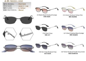 Polarized metal sunglasses Leke L31929